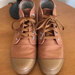 Bangs high top shoes sneakers